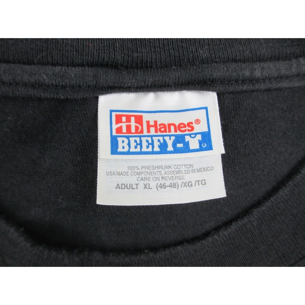 VINTAGE Hanes Shirt Mens Extra Large Black Mirrors Of Mauna Kea Hawaii* - Picture 13 of 13
